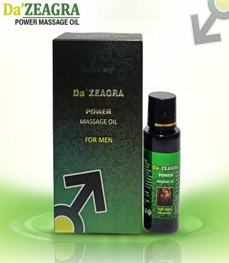 Da Zeagra Power Massage Oil